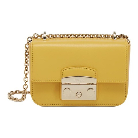 Сумка Furla Metropolis Mini Crossbody Bag Yellow Leather, WB00828-AX0733-HY000