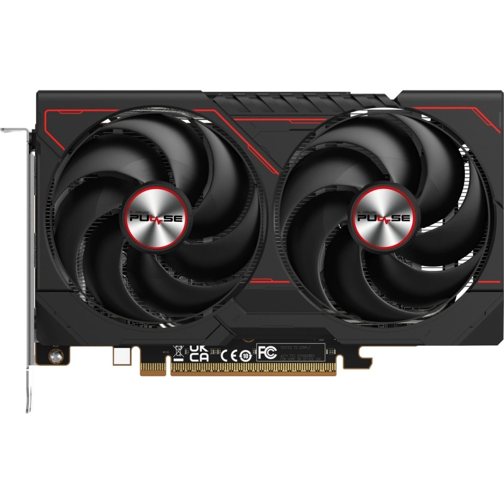 Видеокарта Sapphire AMD Radeon RX 9060 PULSE GAMING OC 8GB GDDR6 DUAL HDMI DP bulk