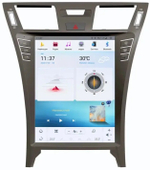 Магнитола для Lexus LS460 2010-2012 (рестайлинг) - Carmedia ZF-1303Н-Q6 экран 12.1" в стиле "Тесла" на Android 11, 8Гб+128Гб, CarPlay, 4G SIM-слот