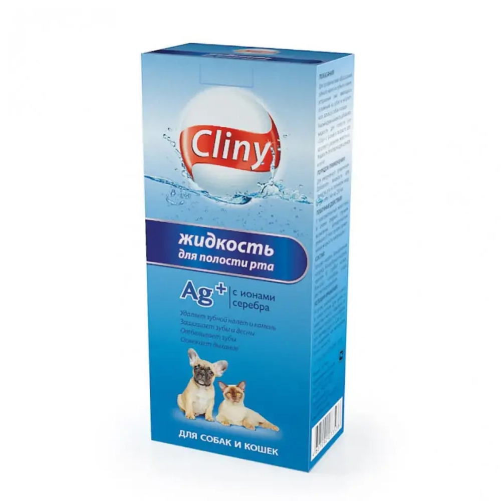Cliny жидкость для полости рта для кошек и собак - 300 мл