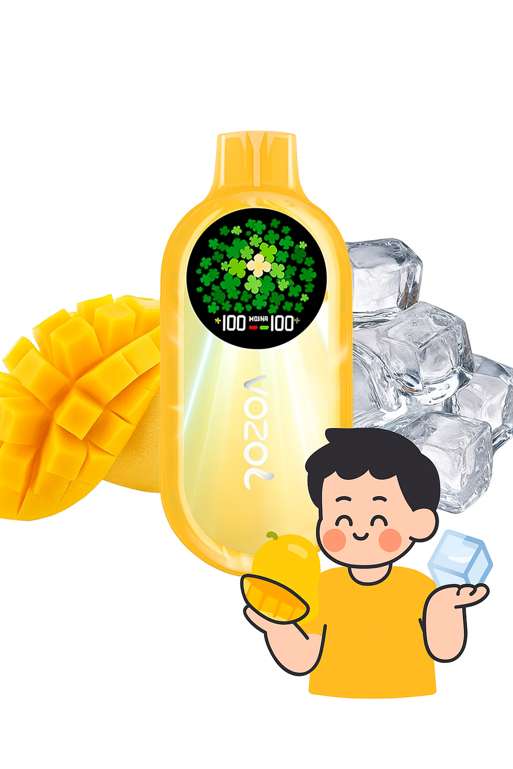 Vozol MAGIC 30000 - Mango Ice (5% nic)