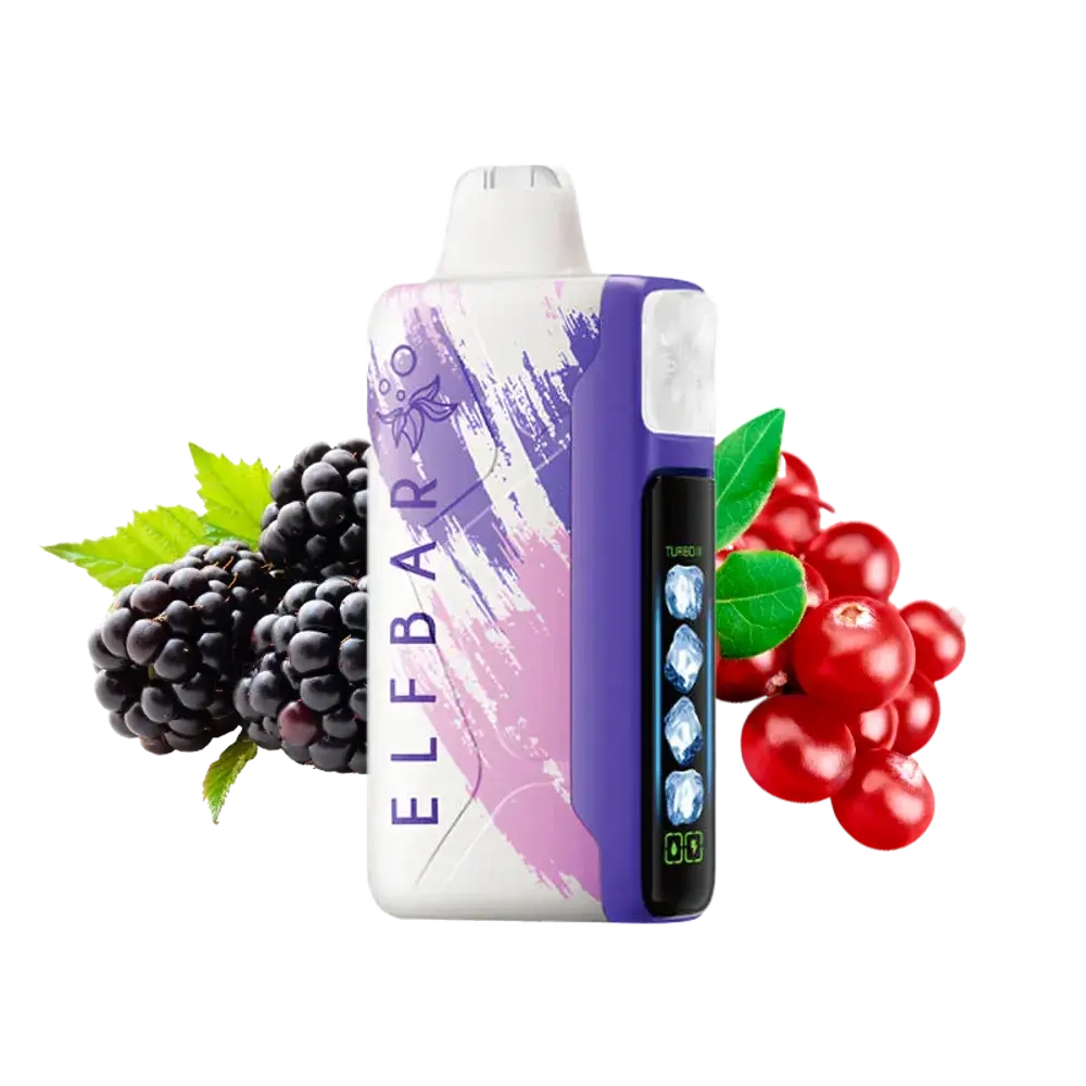 ELF BAR ICE KING - Blackberry Cranberry (5% nic)