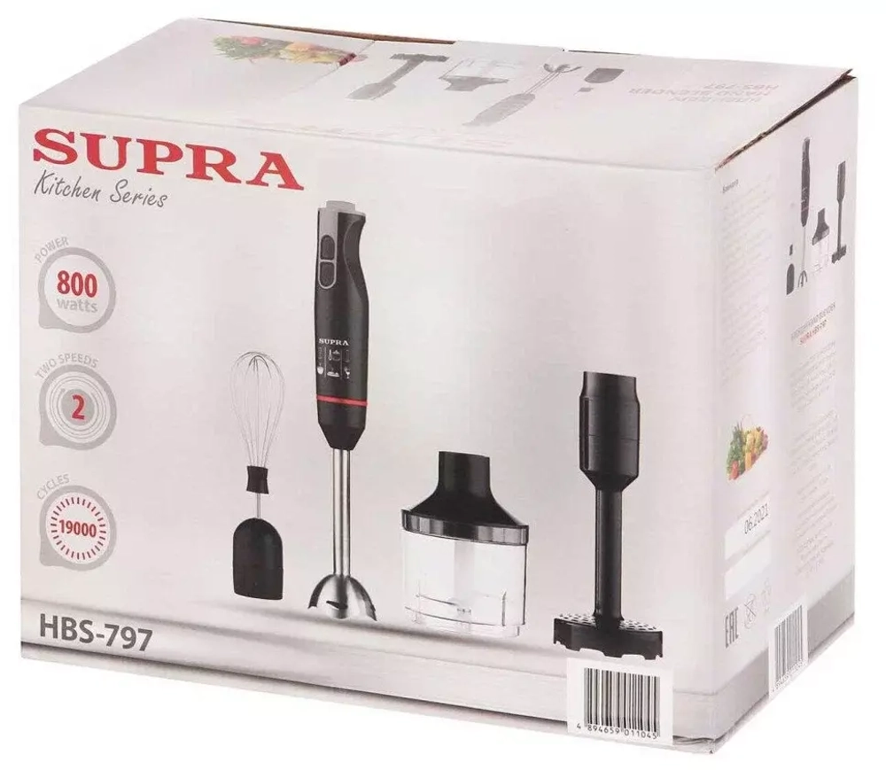 Блендер погружной Supra HBS-797 (h)