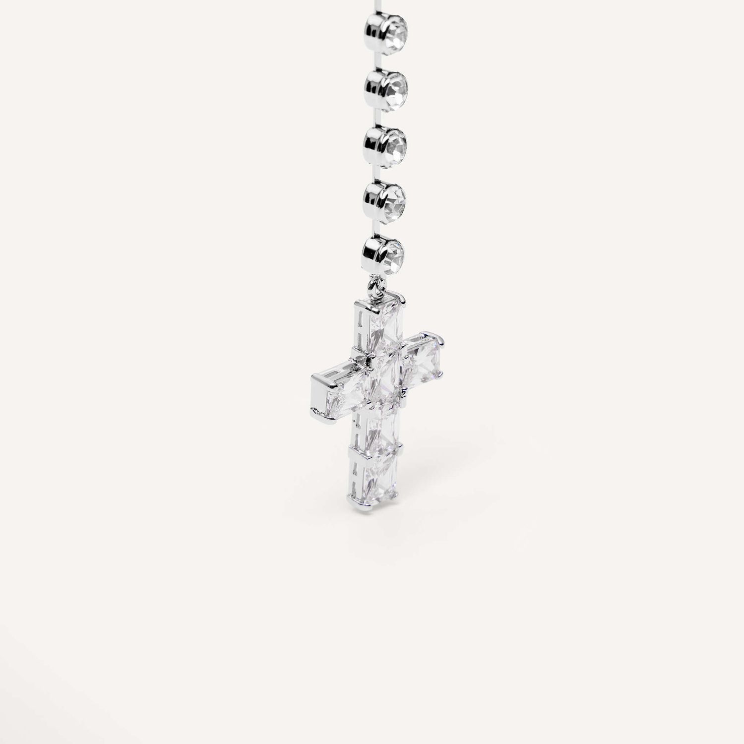 Колье Waterfall Cross Necklace