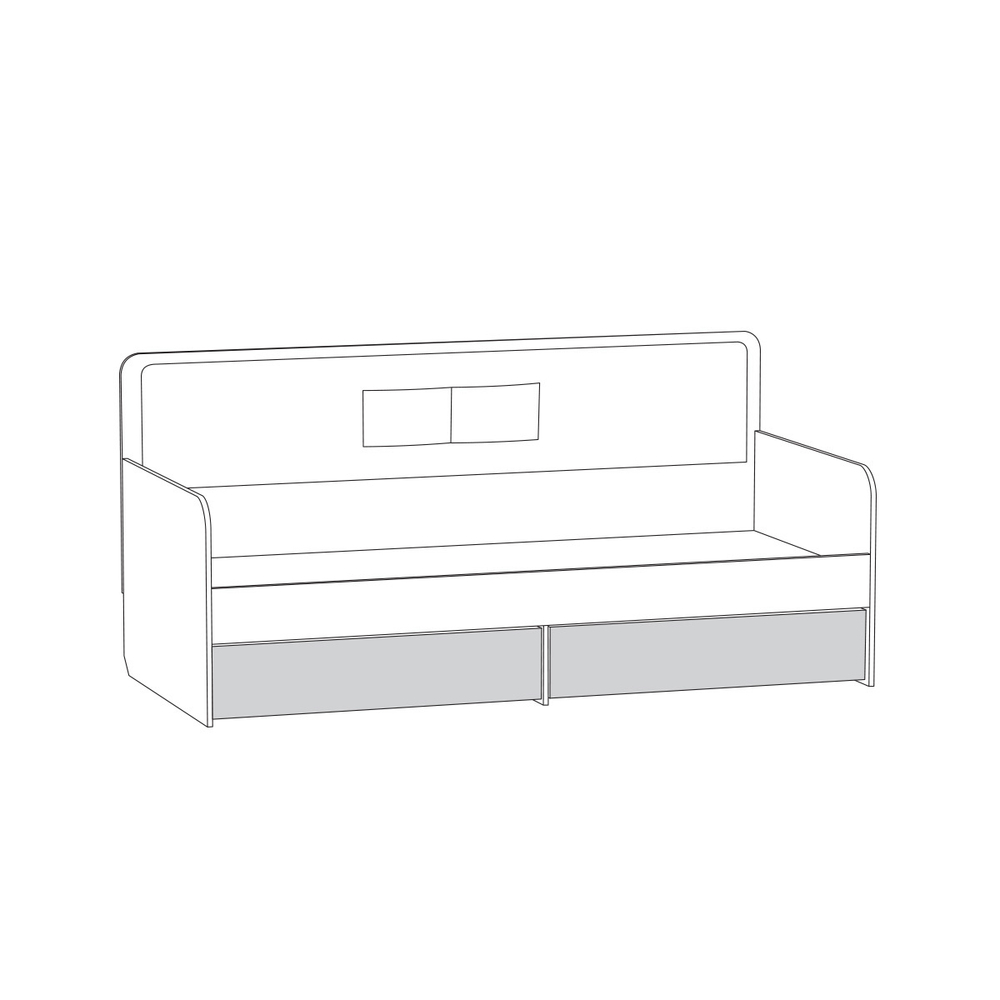 Вуди Кровать 11.02