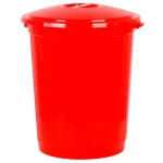 Бак 70л с крышкой (Красный) (комплект 10 шт)