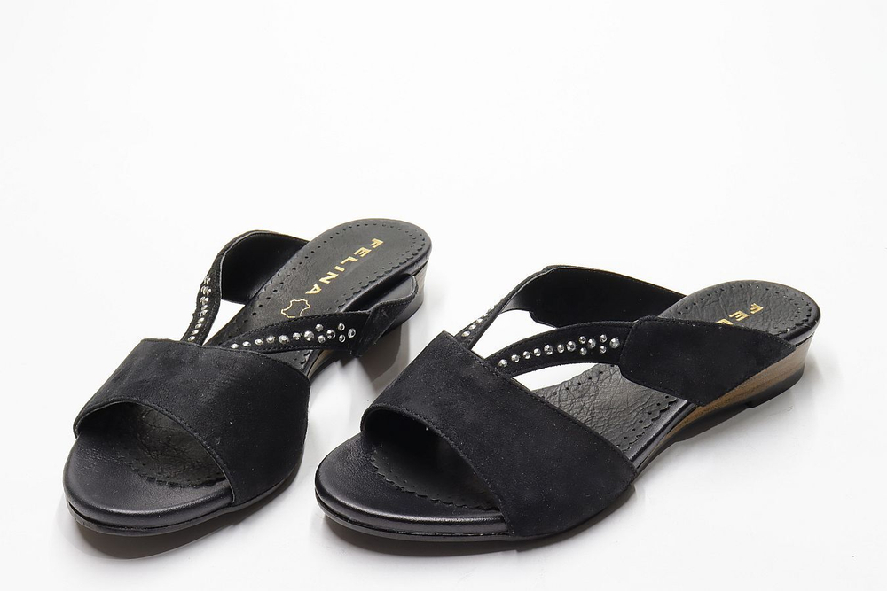 Сабо нат. замша (36-40)р. / шт.