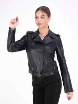 Косуха кожаная из натуральной кожи Турция