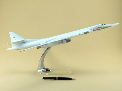 Модель самолета Ту-160 (М1:100, RF-94111, Андрей Туполев)