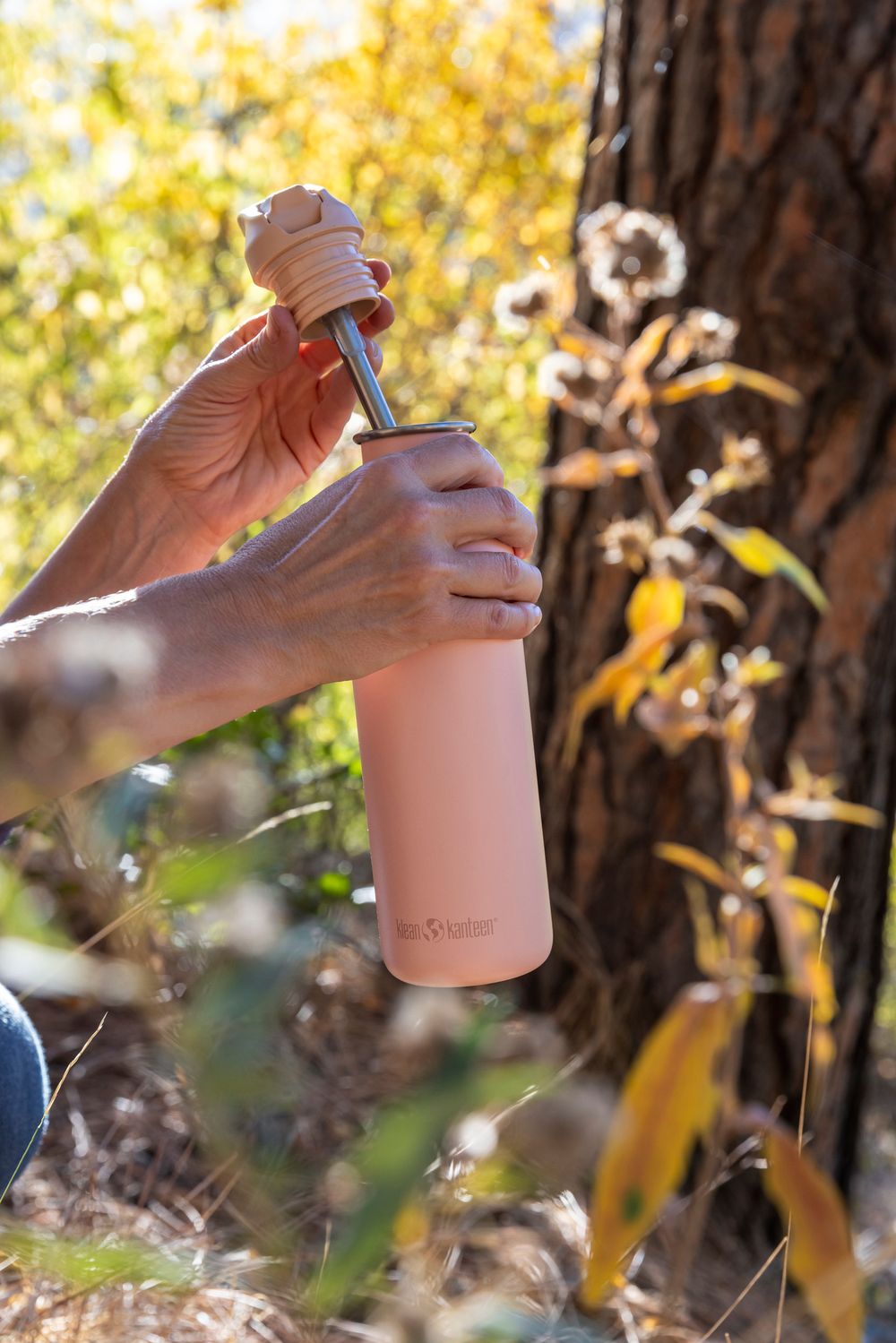 Бутылка Klean Kanteen Classic Flip Sport 27oz (800 мл) Peach Parfait