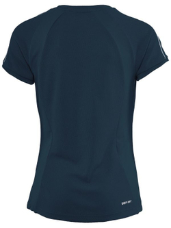 Футболка для девочки теннисная Lotto Squadra Girl Tee - navy blue