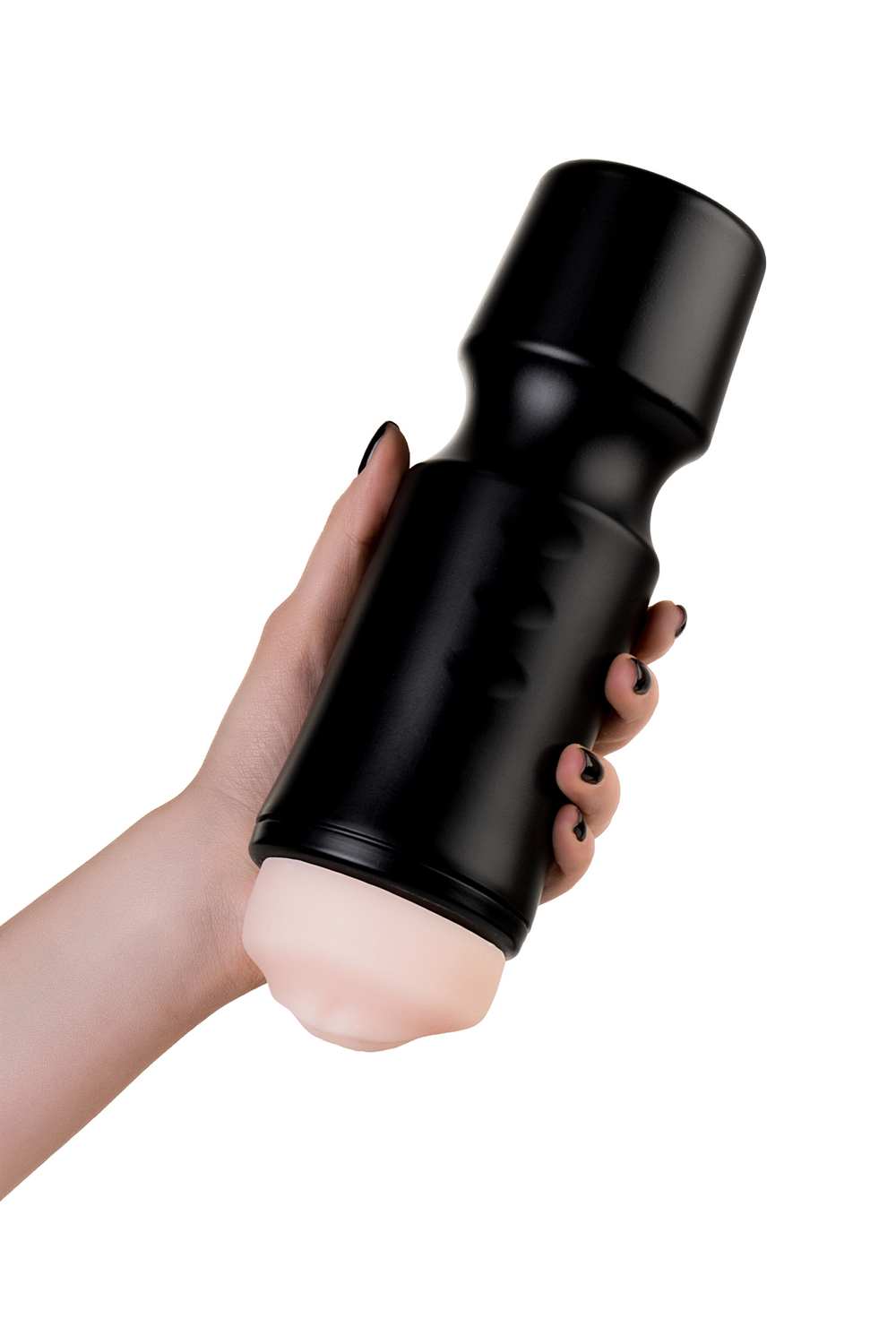 Мастурбатор черный рот Toyfa A-Toys 24 см