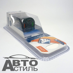 ШТЕКЕР-зарядка 2 USB  короткий 12v-24v 3,1А LEDиндикатор (быстрая зарядка) Nova Bright 39601