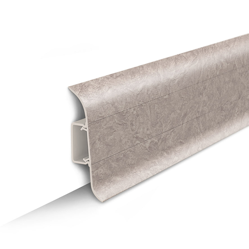 Плинтус ПВХ Идеал Классик 549 Лофт светло-бежевый 2200х55х22 мм