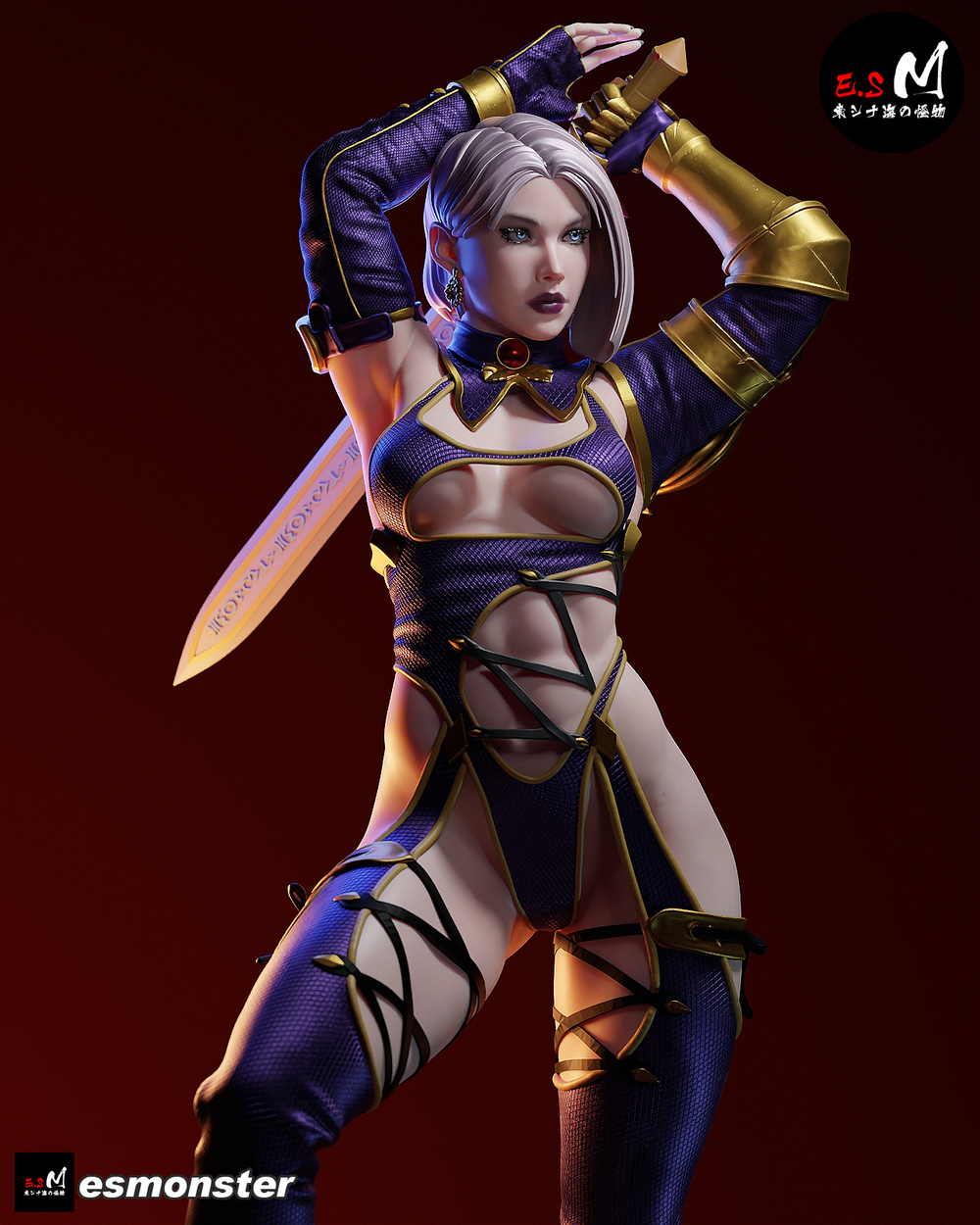 Фигурка Изабелла Валентайн иви Ivy Valentine soulcalibur nsfw