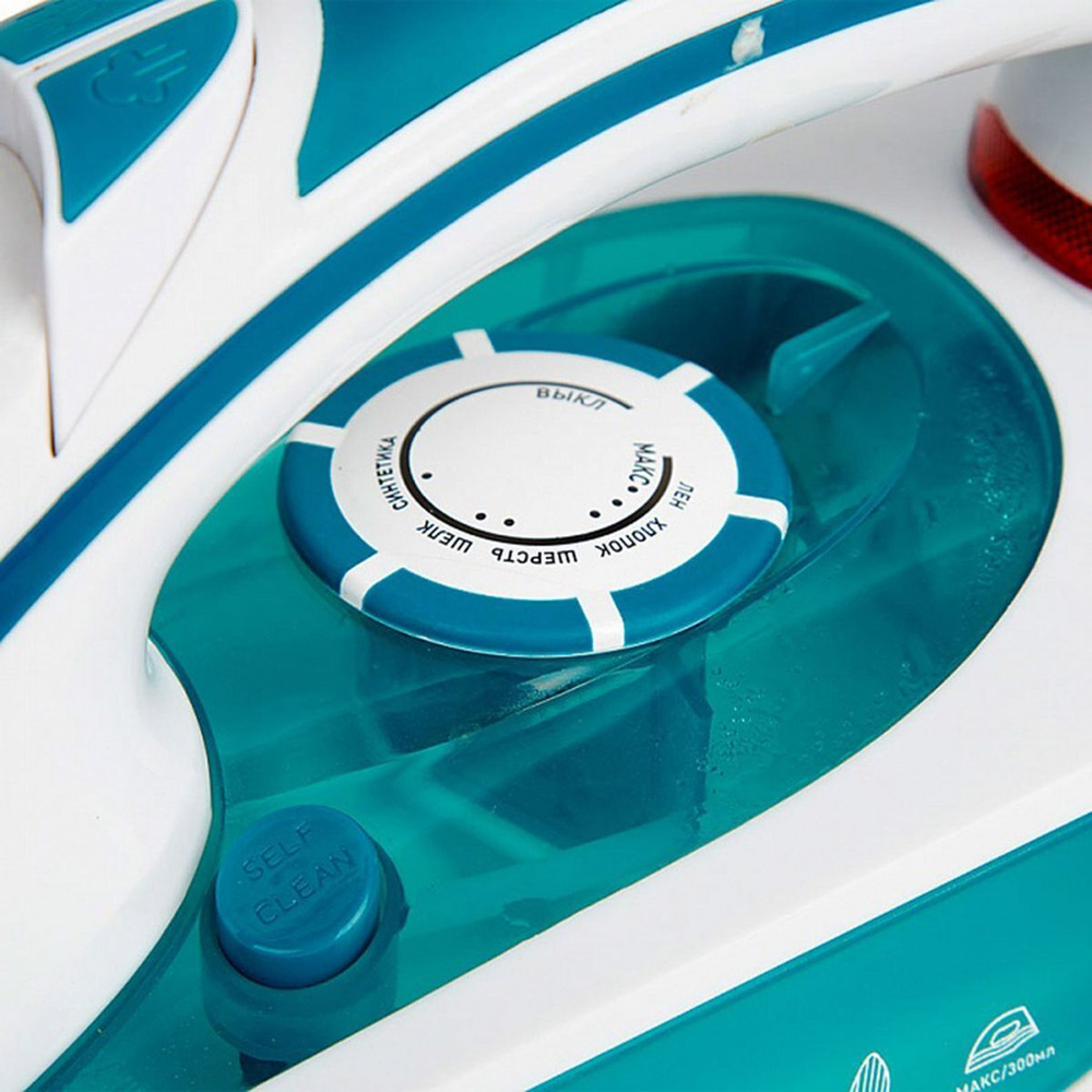 Утюг Delta, Lux DL-352, 2200 Вт, керам, сист самооч, бирюз