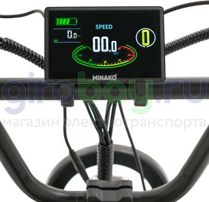 Электровелосипед Minako APEX (48V/20Ah) - Чёрный фото №8