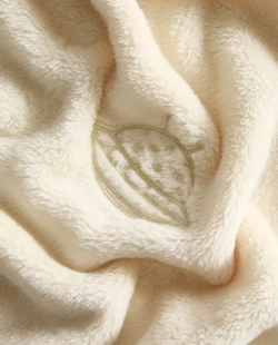 ZARA HOME ДЕТСКИЙ ФЛИСОВЫЙ ПЛЕД С ПРИНТОМ "КОСМИЧЕСКИЙ КОРАБЛЬ", СВЕТЛО-БЕЖЕВЫЙ