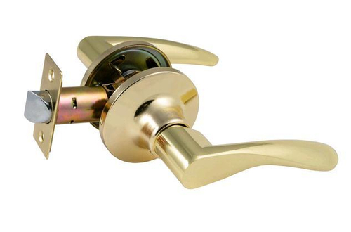 Защелка-Комплект  S-Locked 3901-05  PS PB с фалевыми ручками пустая ЗОЛОТО  /116977