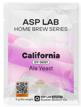 Дрожжи DY 0001 ASP Lab California Ale Yeast, 11 г.