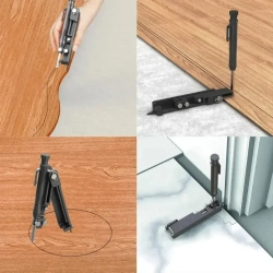 Копировальный шаблон. Регулируемый разметочный карандаш строителя. Повторитель контура. Строительный циркуль. Инструмент для разметки.