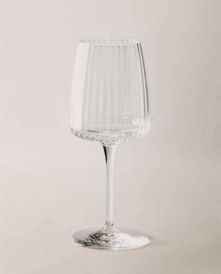 Zara Home бокал из стекла, цвет прозрачный, 20 см
