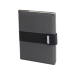 Записная книжка В5, Yalong, 7БЦ, текстиль/ПВХ, поролон, ляссе, тонир. блок, клапан на магните, ассорти, клетка, 128 л., ассорти