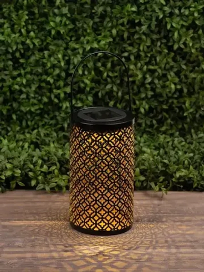 Светильник на солнечной батарее уличный подвесной ЭРА ERASF22-44 Орнамент 19 см