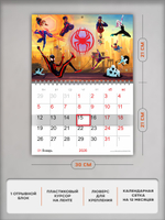 Настенный отрывной календарь "Человек-паук"