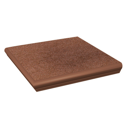 Paradyz Taurus Brown Ступень угловая с капиносом структурная 330x330