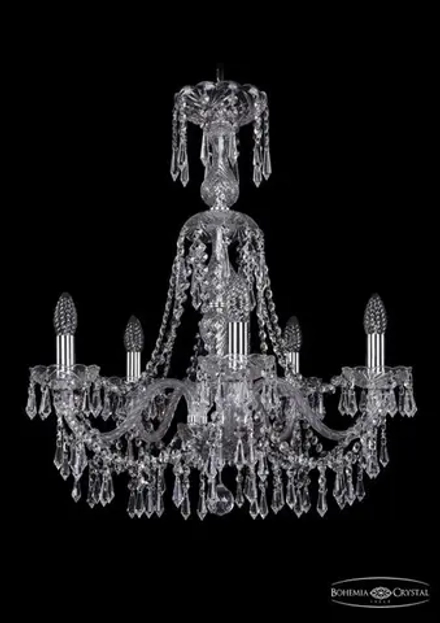 Подвесная люстра Bohemia Ivele 1403/5/195/XL-65/Ni