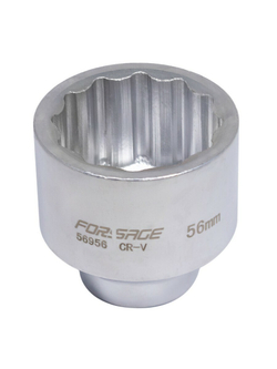 Головка 56мм 3/4''12гр. Forsage F-56956