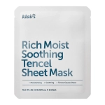 Dear, Klairs Маска для лица тканевая успокаивающая - Rich moist soothing tencel sheet mask, 25мл