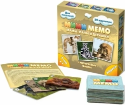 Настольная игра Мими Мемо «Африка мамы, папы и детишки»