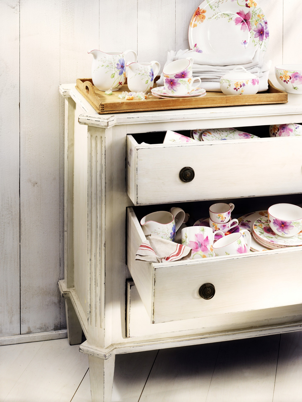 Villeroy & Boch Чашка с блюдцем Mariefleur 250 мл для кофе 10-4100-1300+10-4100-1310