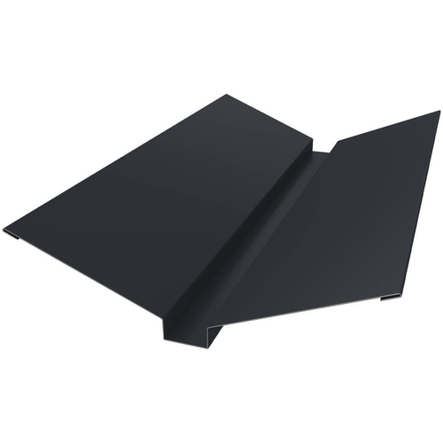 Ендова верхняя Grand Line Satin Matt Ral 7024 115х30х115 мм резка