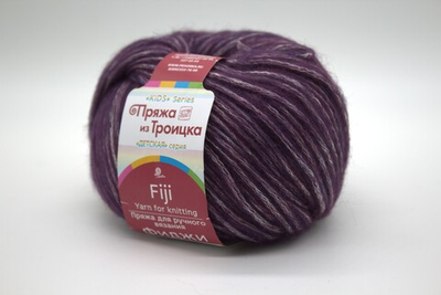 Пряжа "Фиджи" 1057 Т.Ежевика