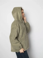 Толстовка плюшевая с капюшоном