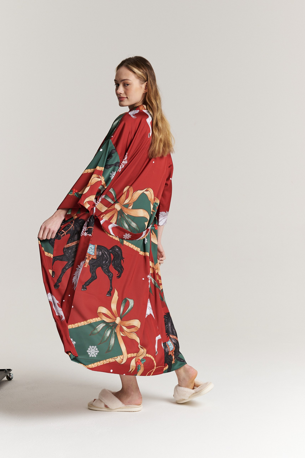 Халат-кимоно one size