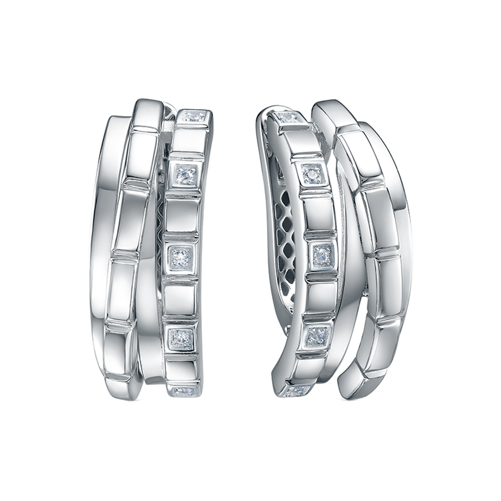 Серьги из серебра 925 пробы