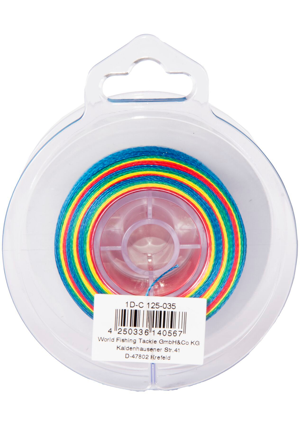 Леска плетёная WFT KG ROUND DYNAMIX Multicolor 300 м, 0.35 мм