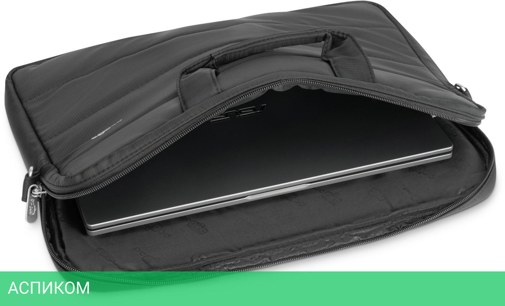 Сумка для ноутбука PC Pet PCP-15601BK черный