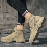 GONGNIUMEILI Combat Boots Men"s High top