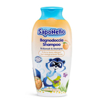 Felce Azurra SAPONELLO Средство для купания и мытья головы «Абрикос» Bodywash & Shampoo Apricot 400 мл
