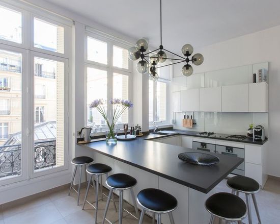 Люстра Modo Chandelier 10 Globes Black