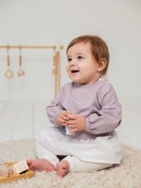 Платье с хлопковой юбкой "Вереск" 0+