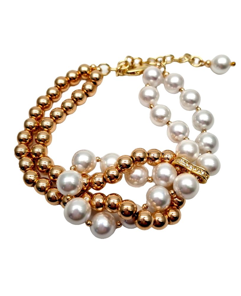 91001260 Браслет SELENA PEARLS