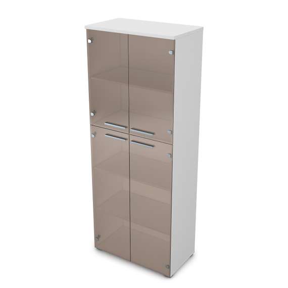9ШД.005.9 Шкаф высокий со стеклом (800*450*2045)