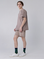 Футболка оверсайз Город Горький какао