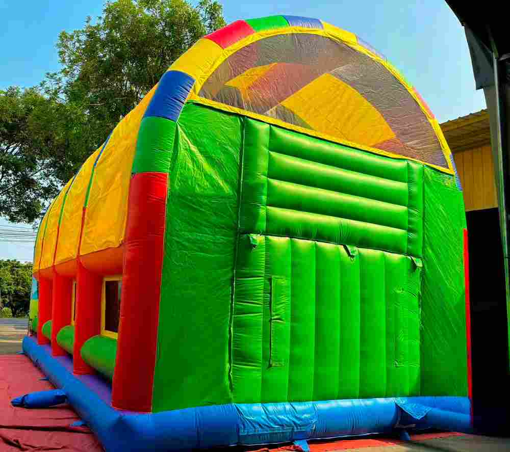 Коммерческий надувной батут «Страна Сафария 2» 10*6*6 м